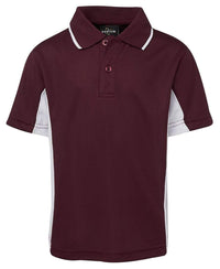 JB'S Kid’s Contrast Polo 7PP3 Metro Workwear.