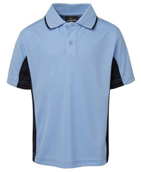 JB'S Kid’s Contrast Polo 7PP3 Metro Workwear.