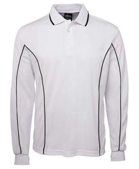 JB'S Long Sleeve Piping Polo 7PIPL Metro Workwear.