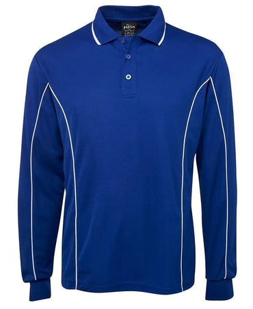 JB'S Long Sleeve Piping Polo 7PIPL Metro Workwear.