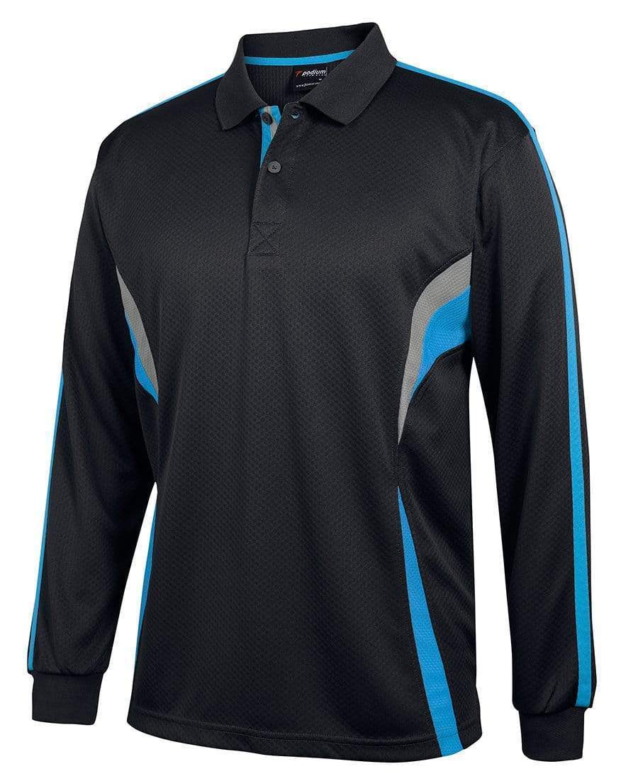 JB'S podium long sleeve cool polo 7CLP Metro Workwear.