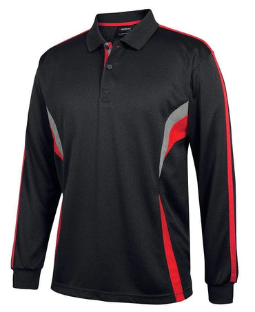 JB'S podium long sleeve cool polo 7CLP Metro Workwear.