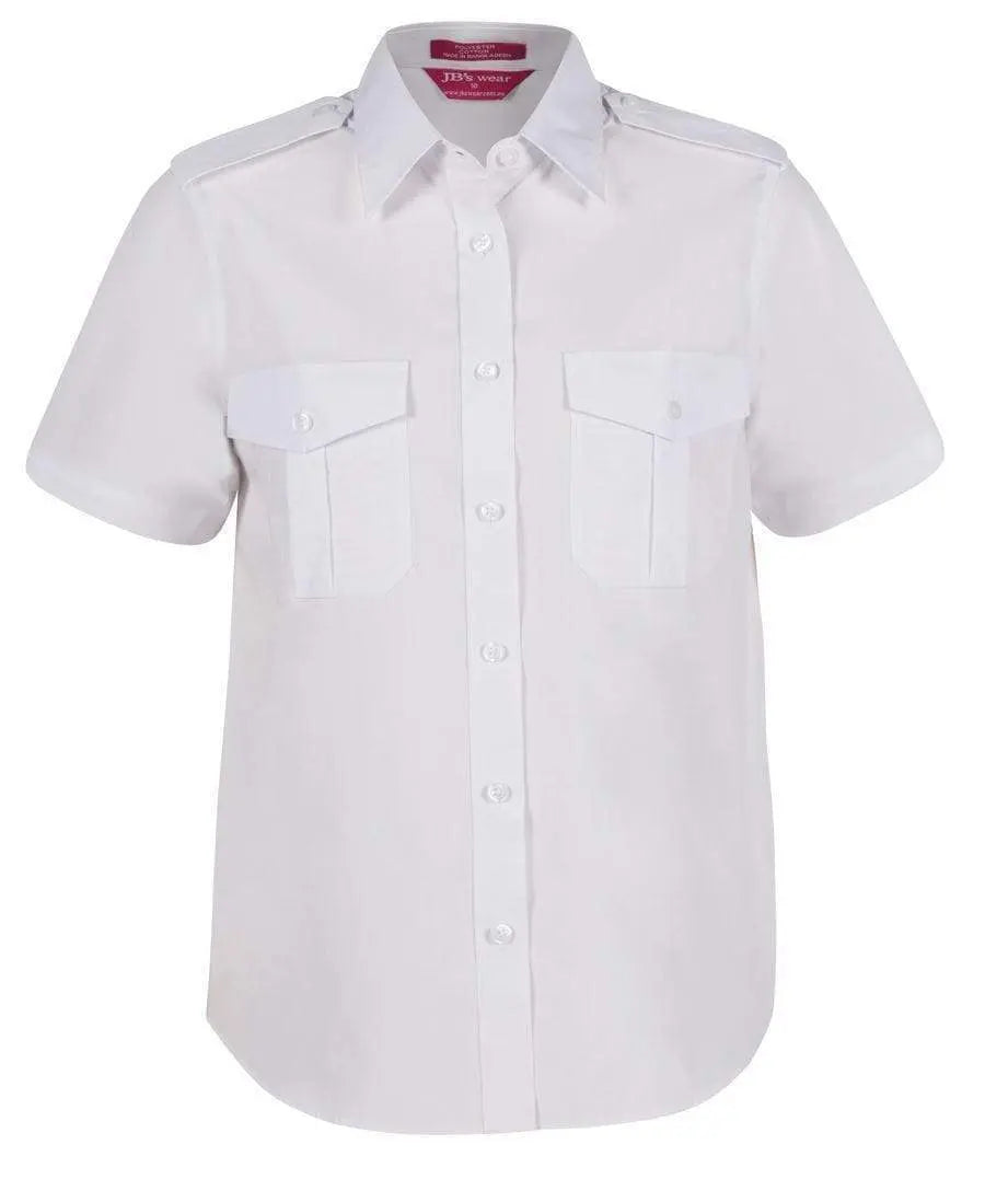 JB'S Women’s Short Sleeve Epaulette Shirt 6ESS1 Metro Workwear.