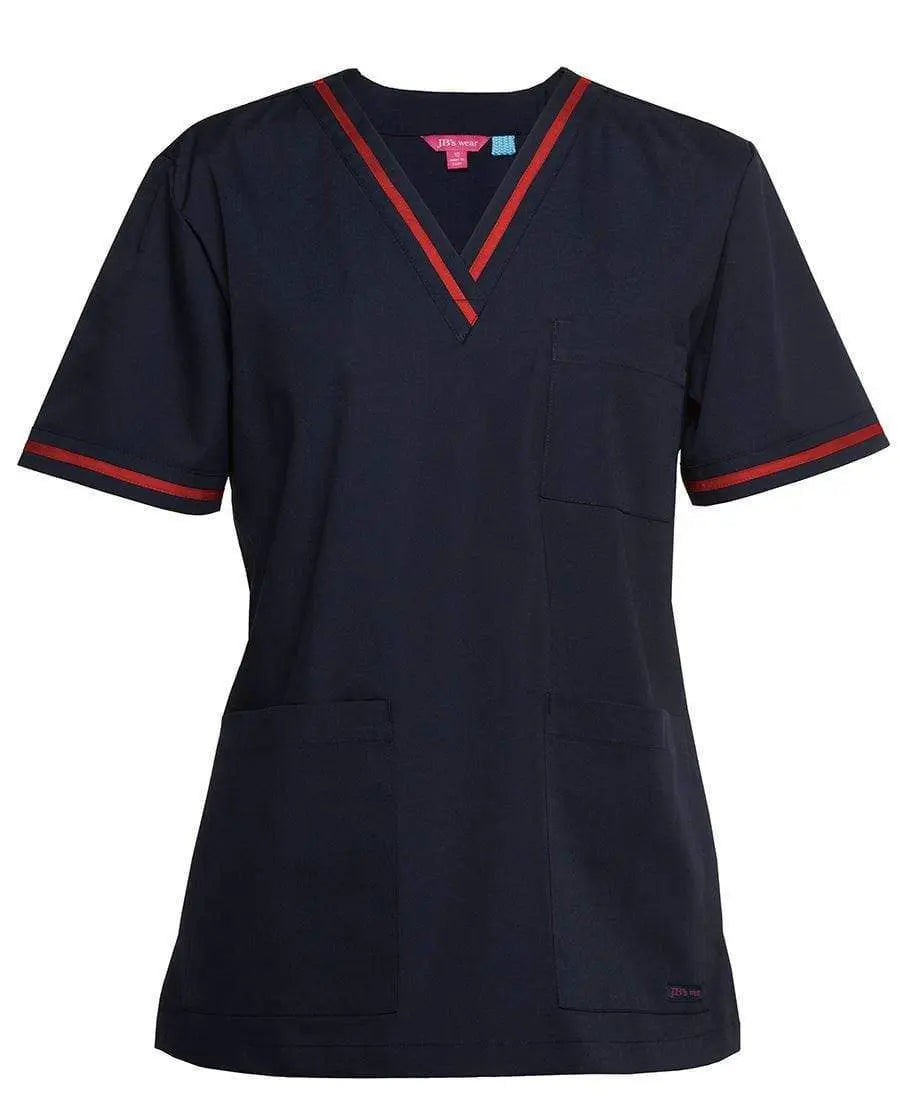 JB'S Women’s Contrast Scrubs Top 4SCT1 Metro Workwear.