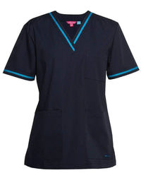 JB'S Women’s Contrast Scrubs Top 4SCT1 Metro Workwear.
