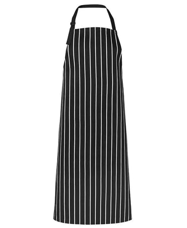 JB'S Bib Striped Apron Without Pocket 5BSNP Metro Workwear.