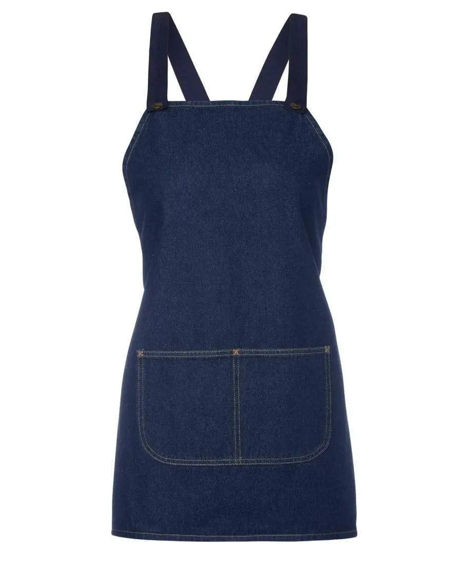JB'S Cross-Back Bib Denim Apron (Without Strap) 5ACBB Metro Workwear.