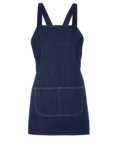 JB'S Cross-Back Bib Denim Apron (Without Strap) 5ACBB Metro Workwear.