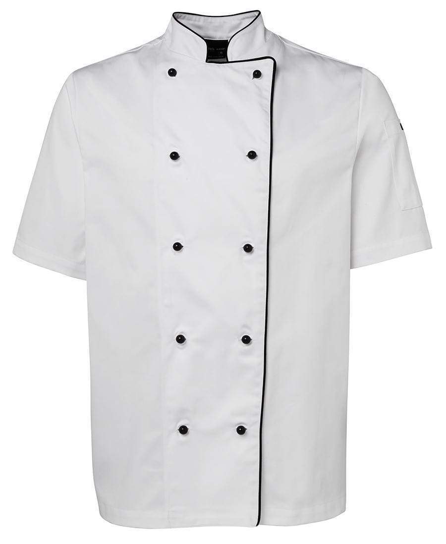 JB'S Short Sleeve Unisex Chefs Jacket 5CJ2 Metro Workwear.