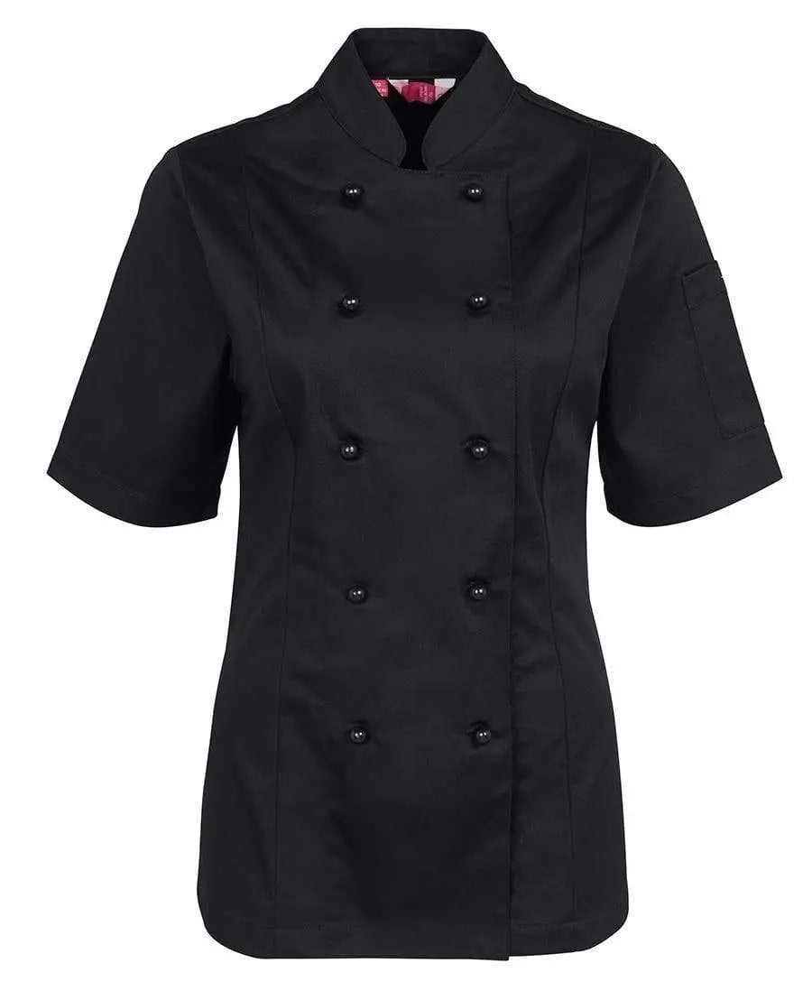 JB'S Women’s Short Sleeve Chef's Jacket 5CJ21 Metro Workwear.