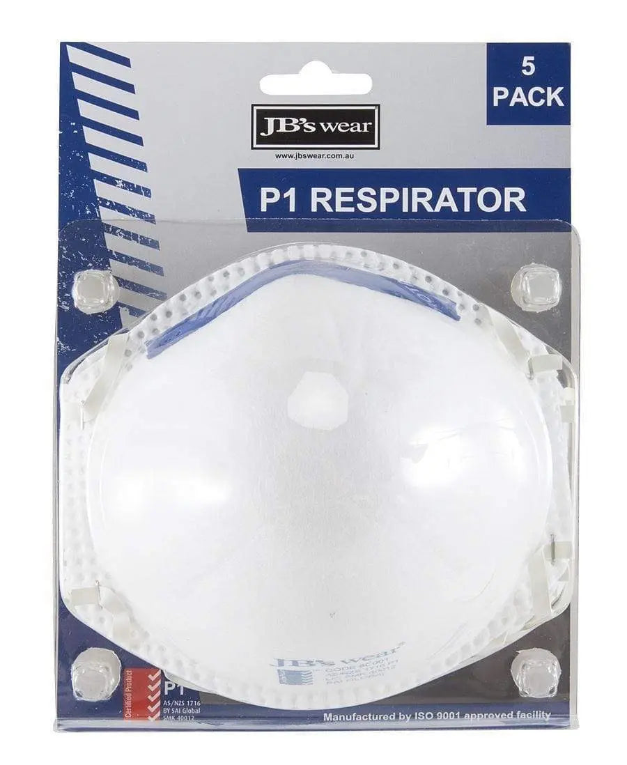 Blister (5pc) P1 Respirator 8C00 Metro Workwear.