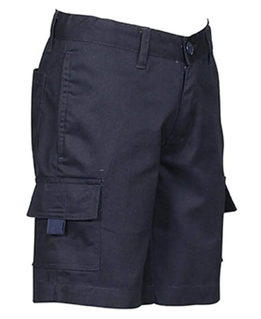 Adults and Kids Mercerised Work Cargo Shorts 6MSK Metro Workwear.