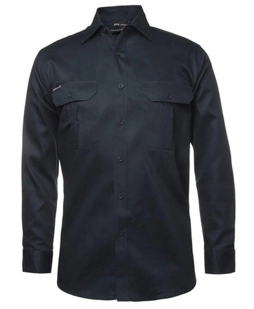 JB'S Long Sleeve 190 GSM Work Shirt 6WLS Metro Workwear.