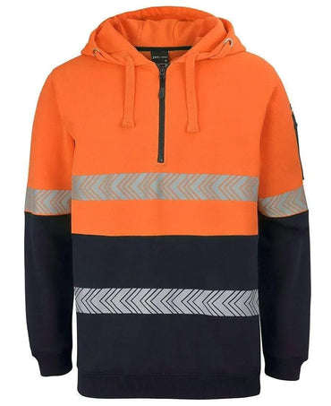 JB's day night segmented tape hoodie 6HZSH Metro Workwear.