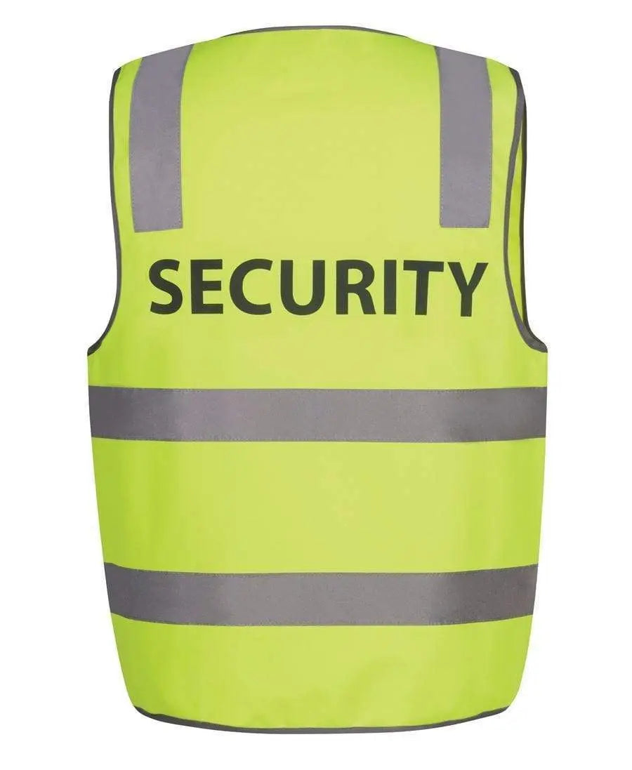 JB's Hi-Vi Safety Vest Security 6DNS5 Metro Workwear.