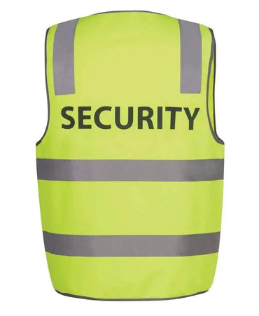 JB's Hi-Vi Safety Vest Security 6DNS5
