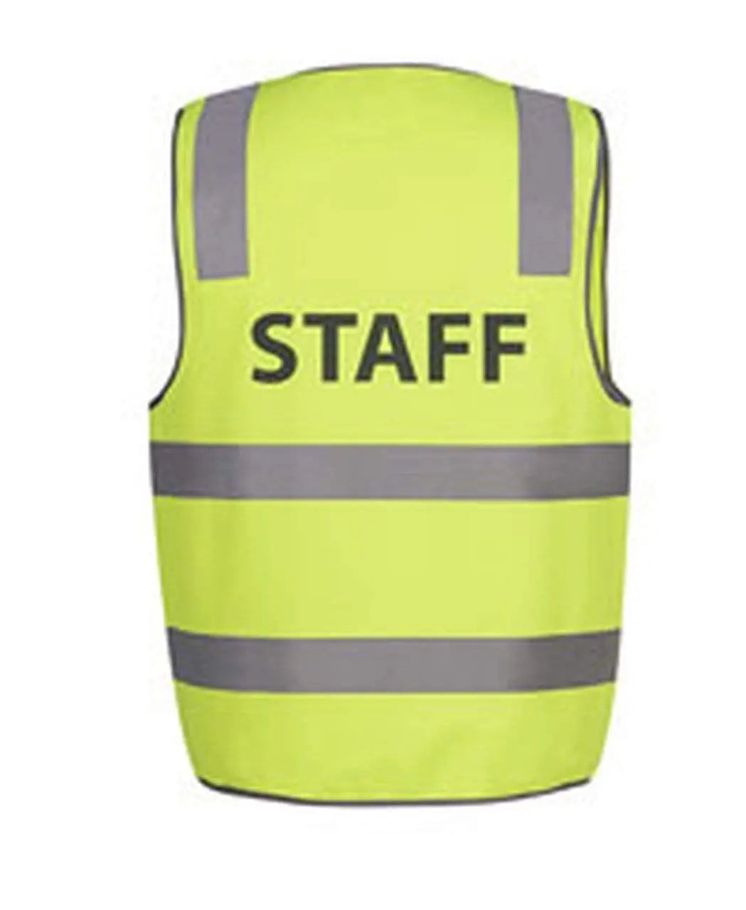 JB's Hi-Vi Safety Vest Staff 6DNS6 Metro Workwear.