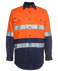 JB'S Hi-Vis Long Sleeve Shirt 6HLS Metro Workwear.