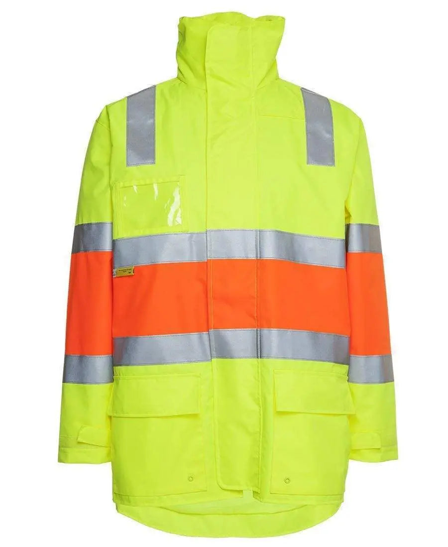 JB'S Hi-Vis Longline Bio-Motion Jacket 6DRP Metro Workwear.