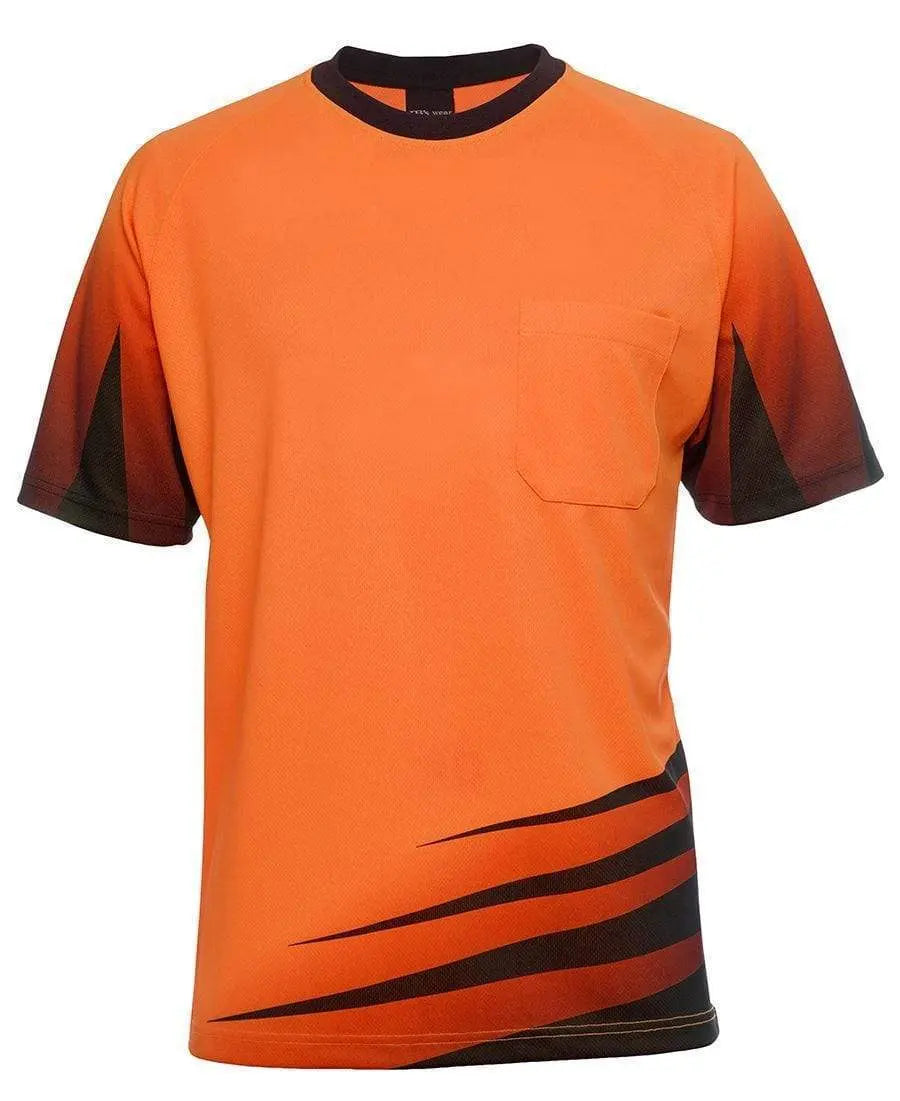 JB'S Hi-Vis Rippa Sub Tee 6HVRT Metro Workwear.