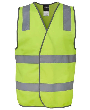 Jb's Wear Work Wear Lime / S JB'S Hi-Vis Safety Vest 6DNSV