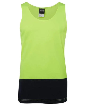 JB'S Hi-Vis Traditional Singlet 6HTS