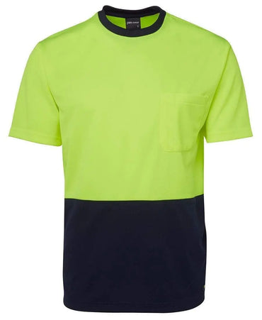 JB'S Hi-Vis Traditional T-Shirt 6HVT Metro Workwear.