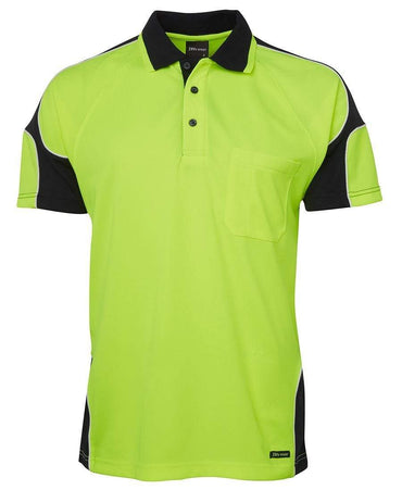 Hi Vis Polo Shirt Metro Workwear.
