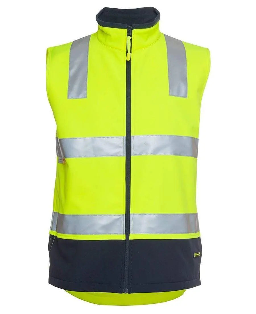 JB'S Hi-Vis Softshell Vest 6D4LK Metro Workwear.