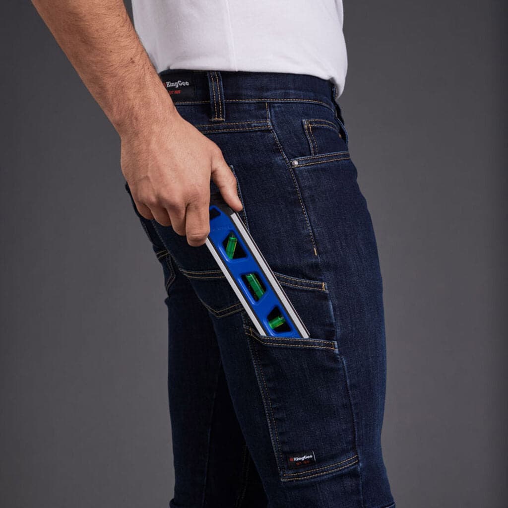 KingGee Urban Coolmax Denim Jeans K13006 Metro Workwear.