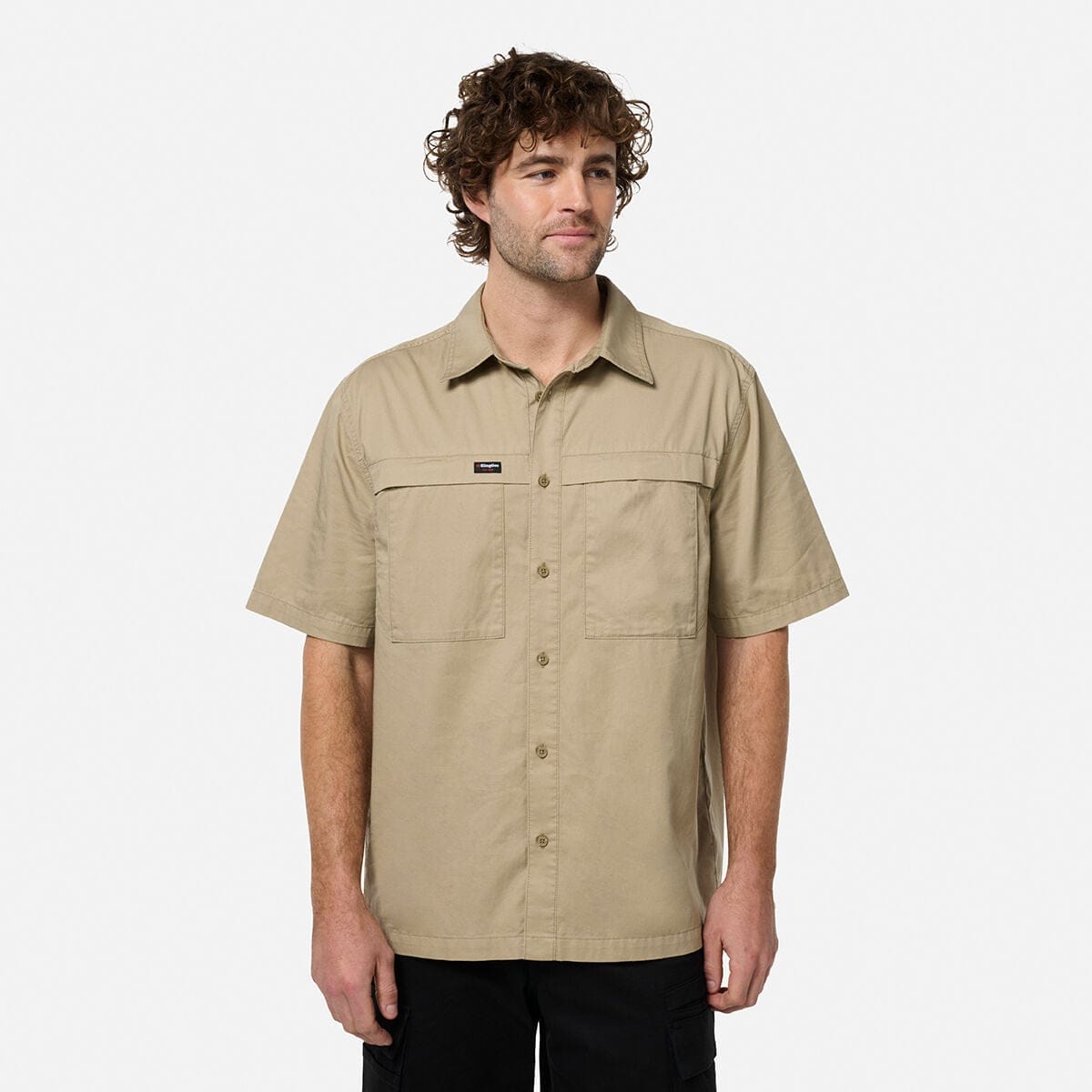 KingGee Tradeform Short Sleeve Overshirt K14004