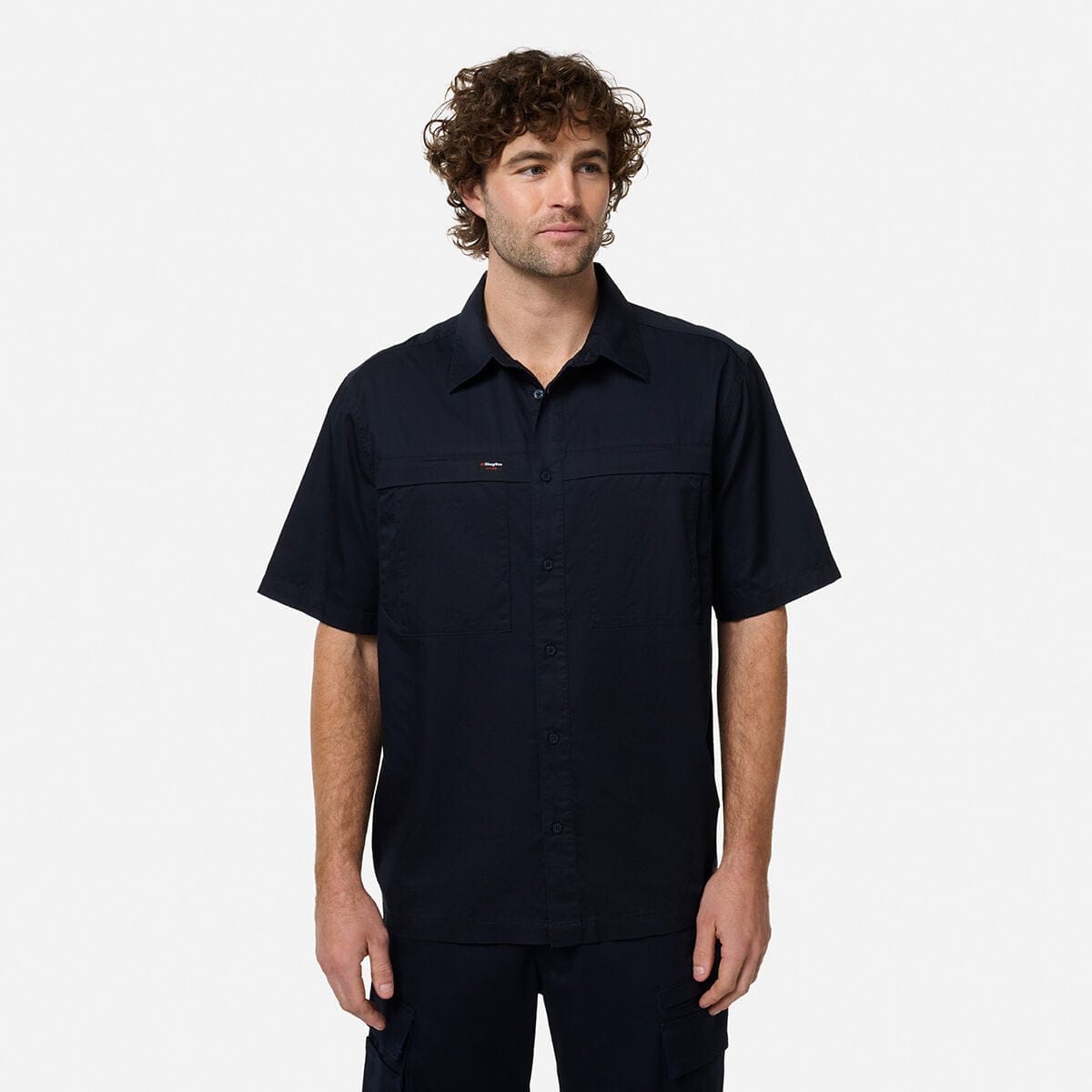 KingGee Tradeform Short Sleeve Overshirt K14004