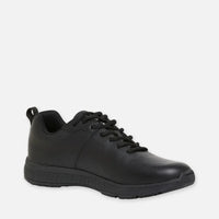KingGee Men's Superlite  Leather Lace Up Slip Resistant Joggers K22245 Metro Workwear.