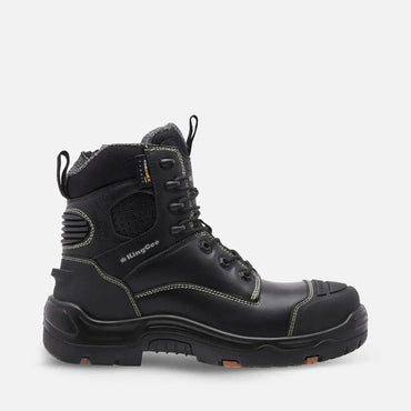 King Gee Onyx 6Z Puncture-Resistant Black Work Boot K27998  Metro Workwear