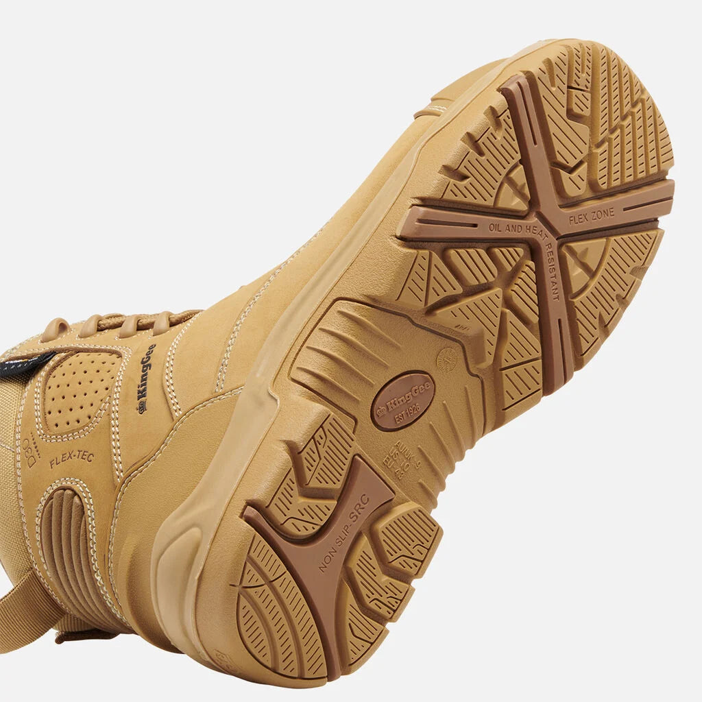 King Gee Onyx 6Z Puncture-Resistant Wheat Work Boot K27999  Metro Workwear