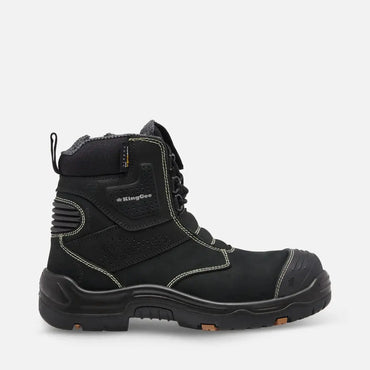 King Gee Bennu Pro 6 Safety Boot Black K28008  Metro Workwear