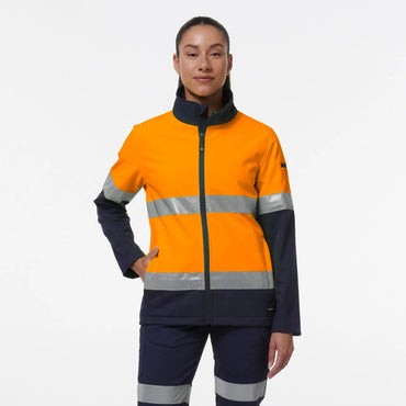 Kinggee Women's Spliced Softshell Jacket K45006 