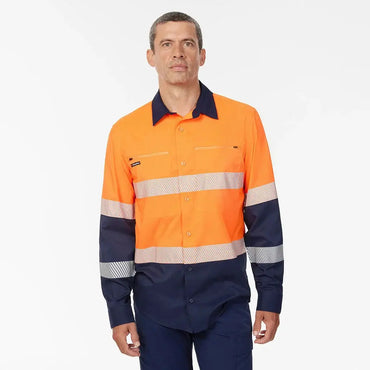KingGee Drycool Hi Vis Taped Shirt K54037