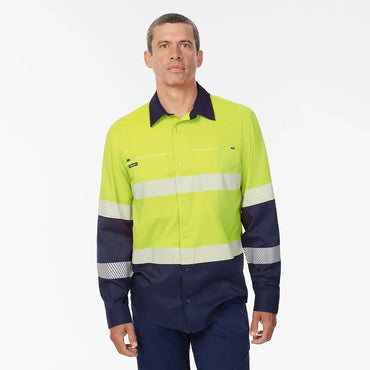 KingGee Drycool Hi Vis Taped Shirt K54037