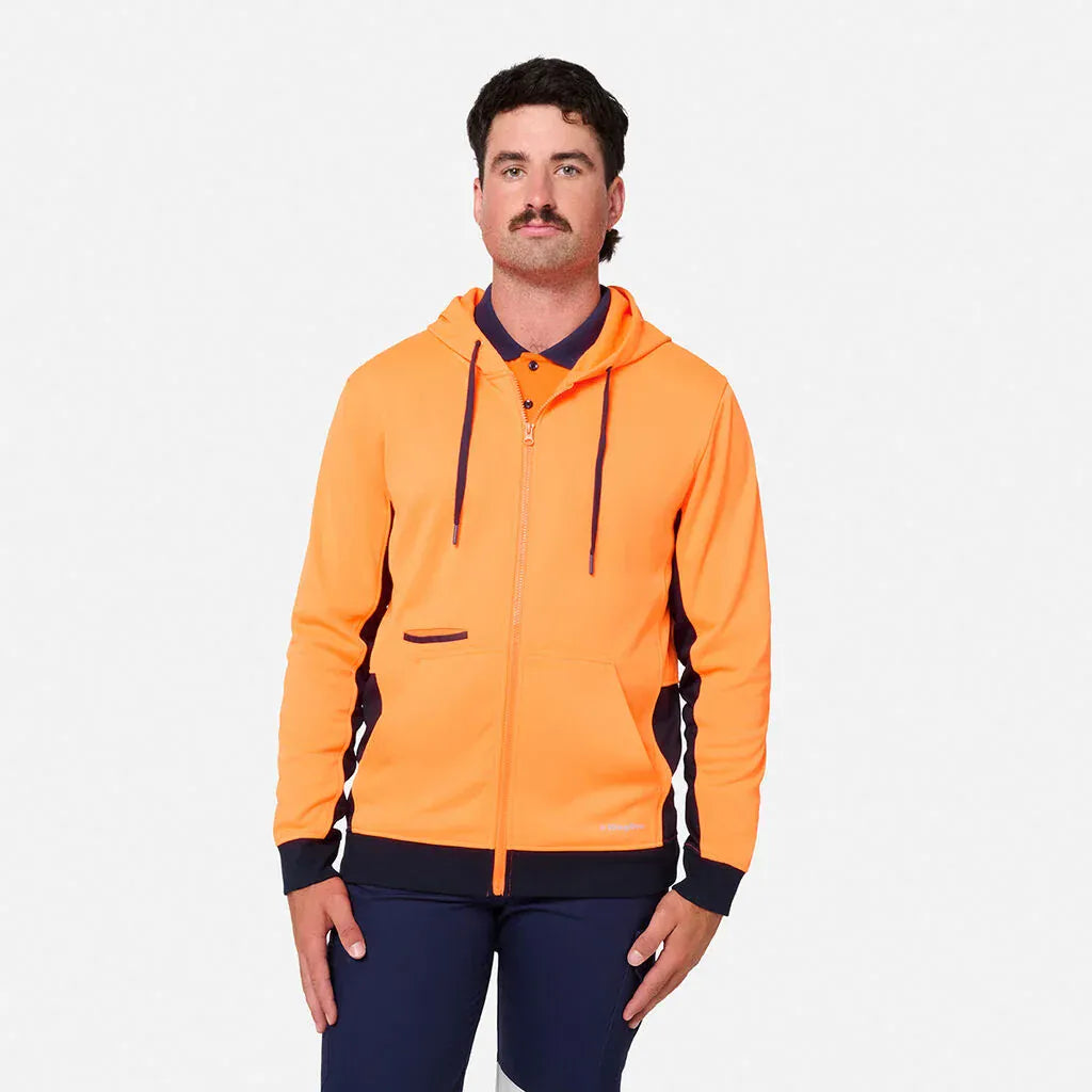 KingGee Originals Hi Vis Full Zip Hoodie K55019