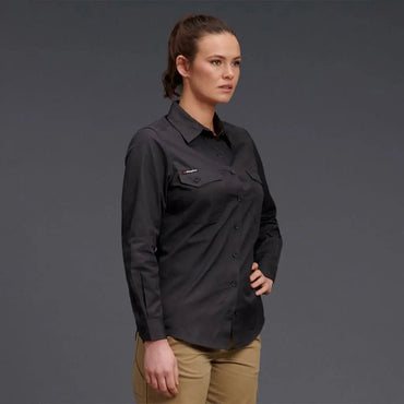KingGee Women's Workcool 2 Shirt Long Sleeve K69880 Metro Workwear.