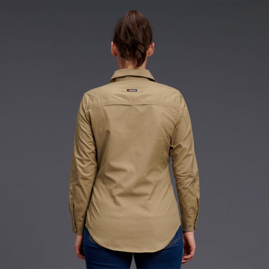 KingGee Women's Workcool 2 Shirt Long Sleeve K69880 Metro Workwear.