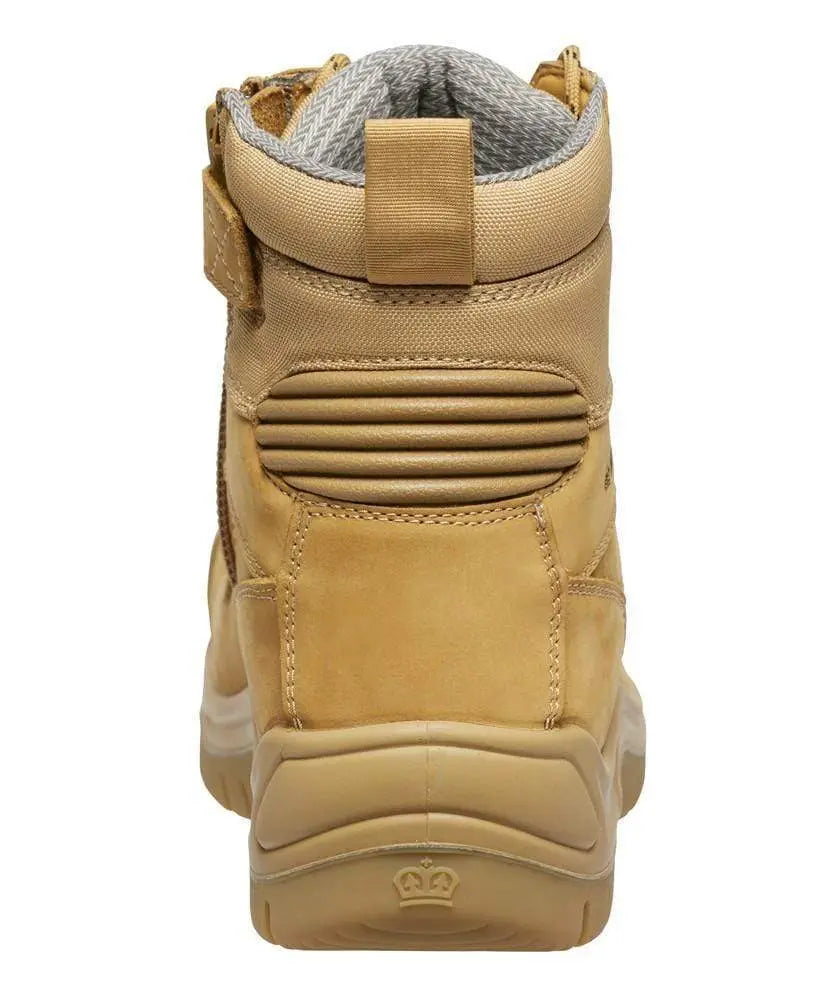 KingGee Phoenix 6CZ EH Side Zip Wheat Work Boot K27980 Metro Workwear.