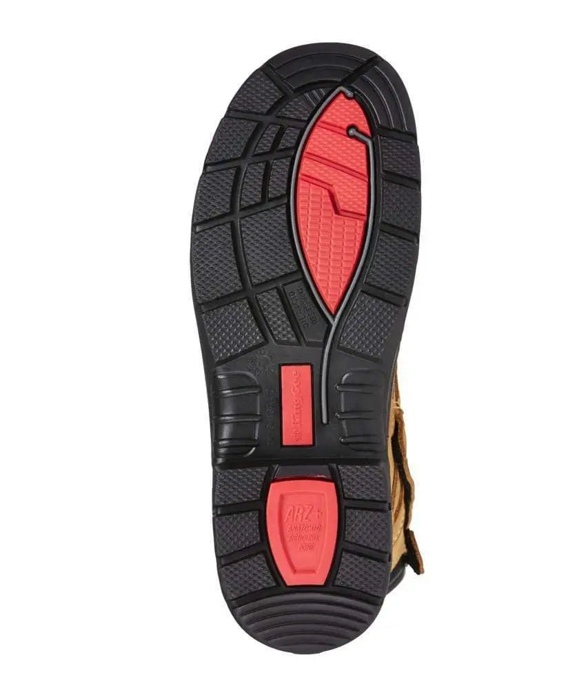 KingGee Phoenix 6CZ EH Side Zip Wheat Work Boot K27980 Metro Workwear.