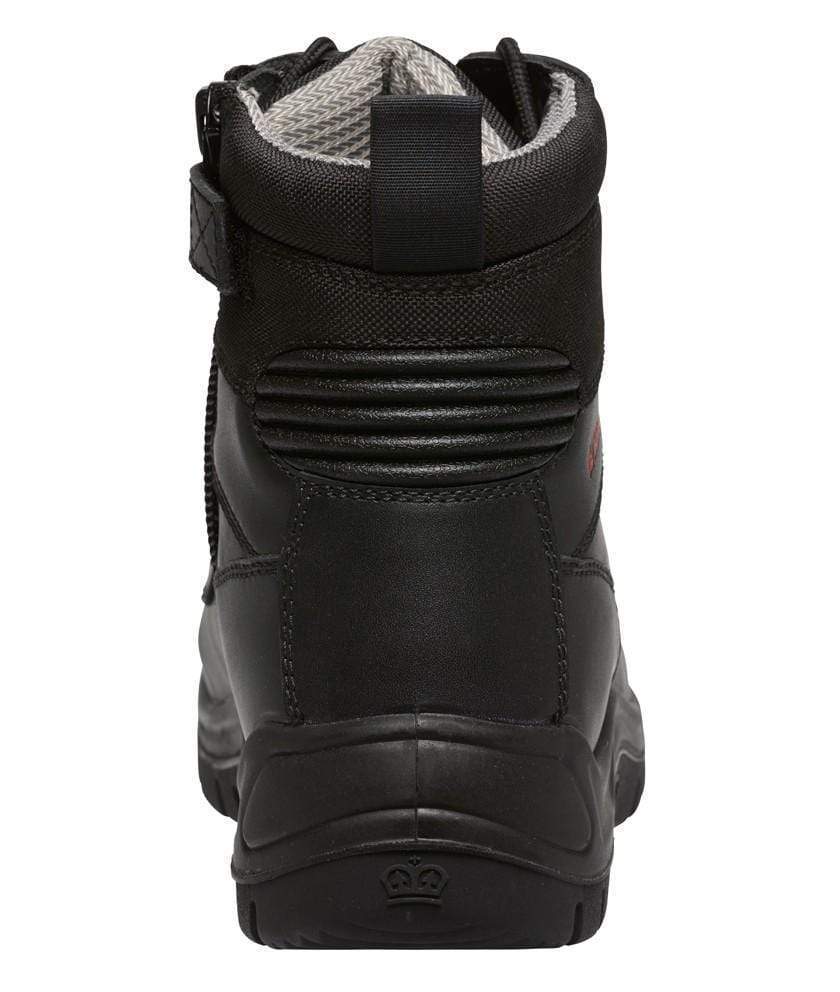 KingGee Phoenix 6CZ EH Side Zip Black Work Boot K27985 Metro Workwear.