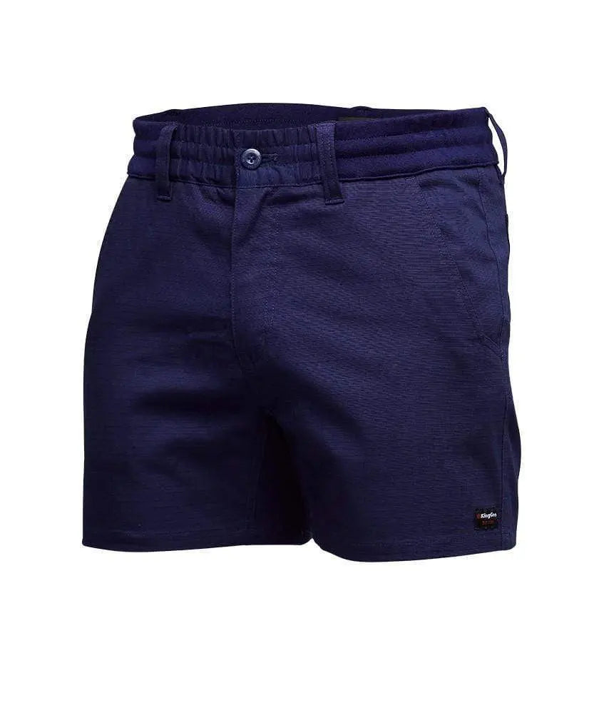 KingGee Rib Comfort Waist Short Short (NEW) K17012 Metro Workwear.