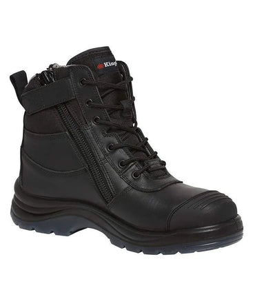 KingGee Tradie 6CZ EH Side Zip Work Boot K27155 Metro Workwear.