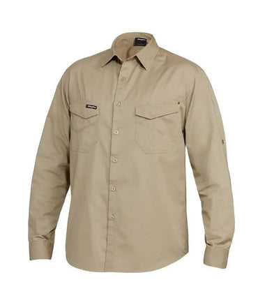 KingGee Tradies Long Sleeve Work Shirt K14350 Metro Workwear.