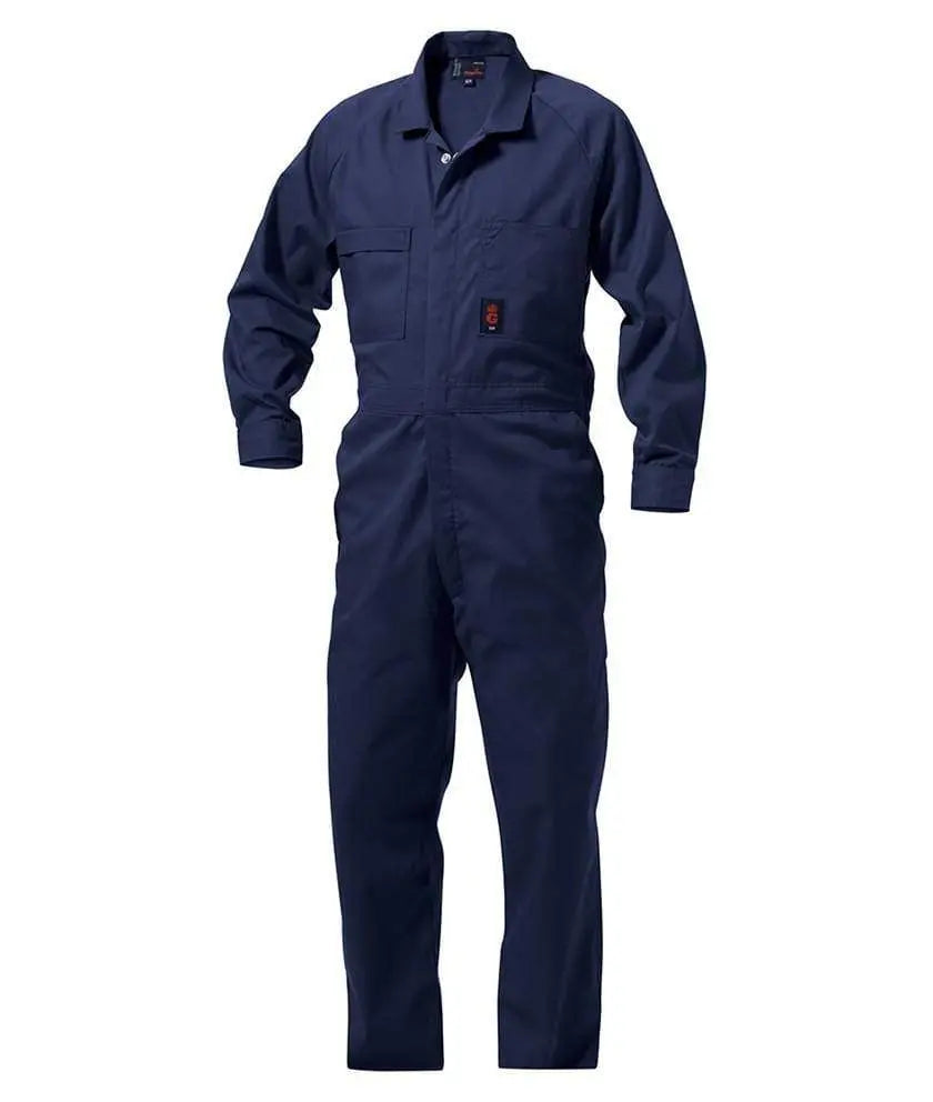 KingGee Wash 'n' Wear Combination Polycotton Overall K01190 Metro Workwear.
