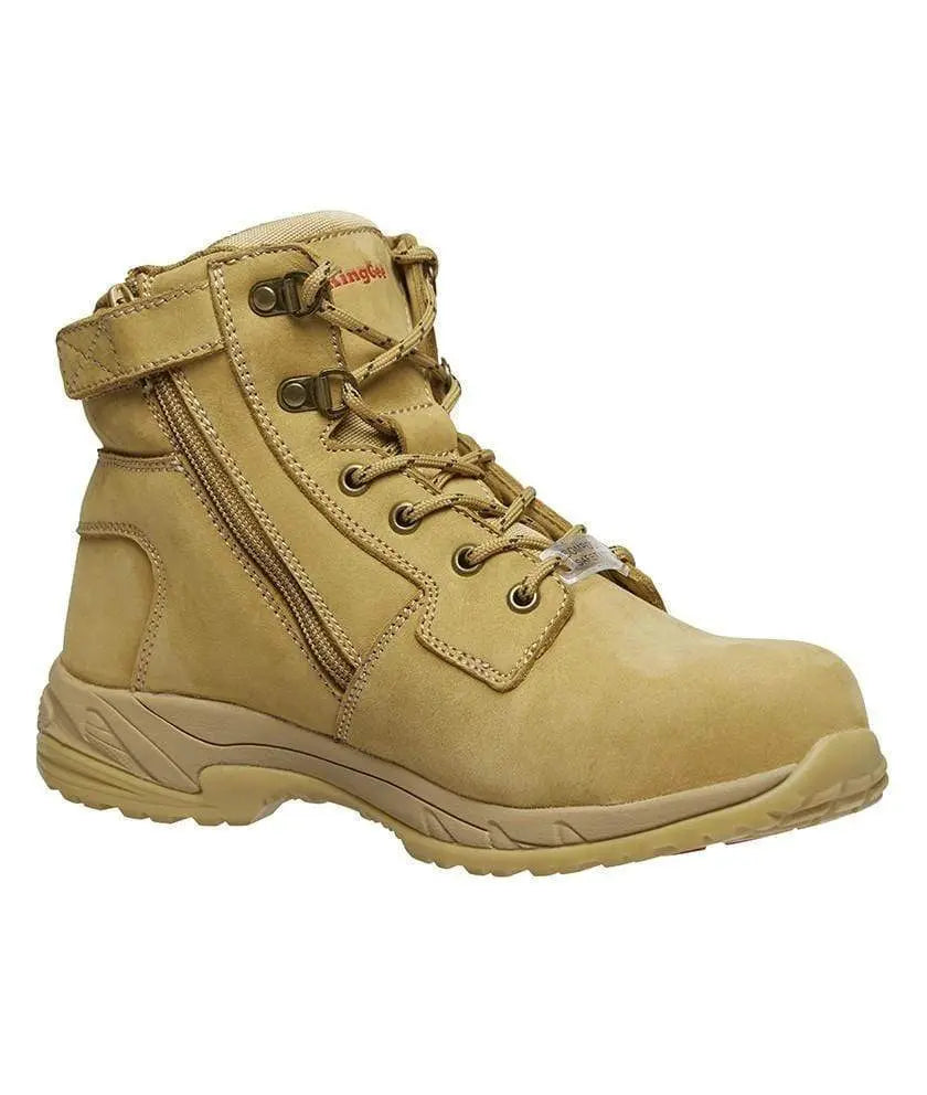 KingGee Women's Tradie Side Zip Boot K27380 Metro Workwear.